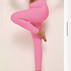 Women's Leggings High Waist Yoga Pants Scrunch Butt Textured tights